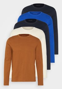 Unausgewählt, blue/off-white/light brown 