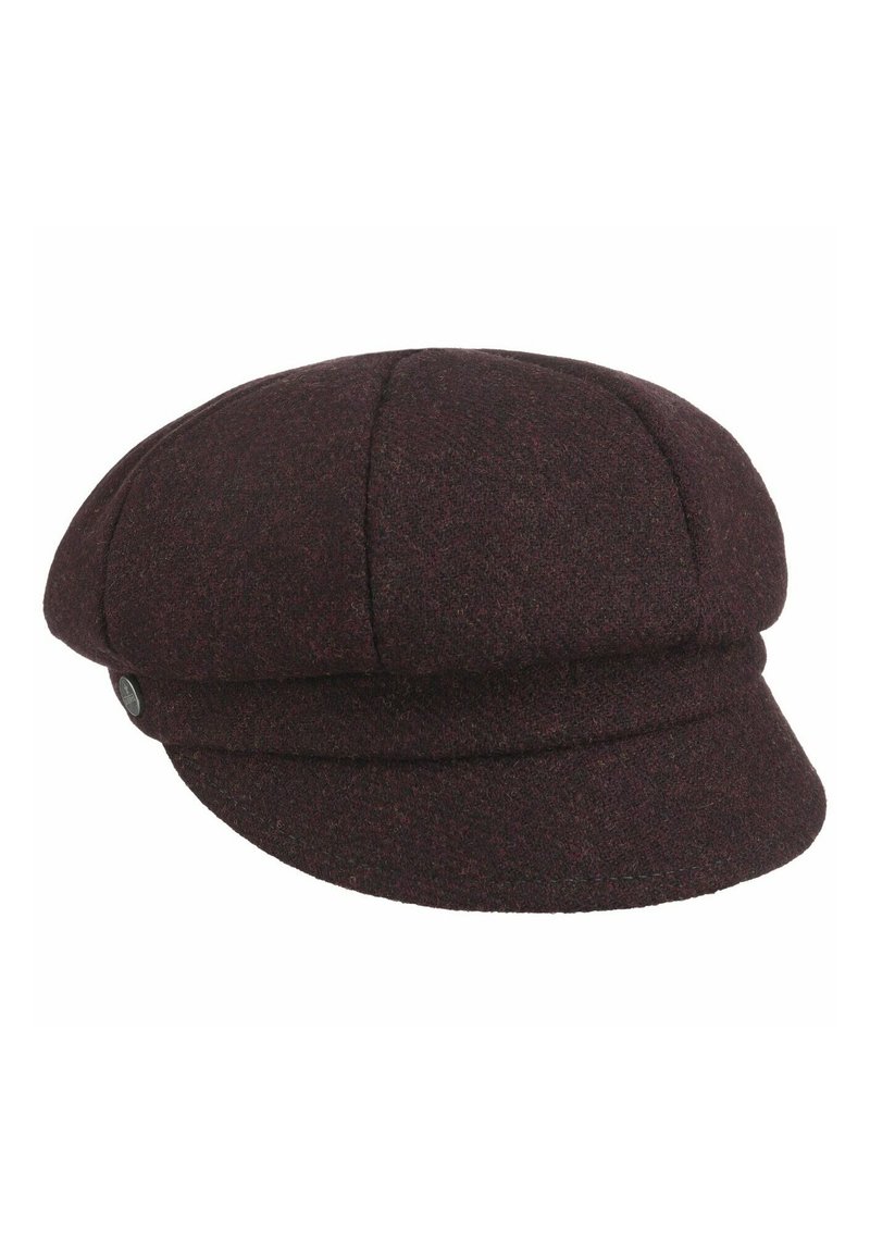 Reell Cuff Beanie Berretto In Maglia Morbida, Colore Bordeaux, Taglia Unica, Con Logo Label-Loop, Accessorio Invernale Casual