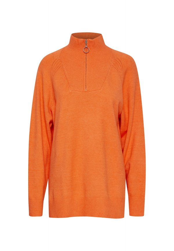BYNonina - Jumper - orangeade melange4