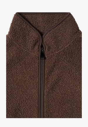 Cecil, TEDDY-JACKE MIT STEHKRAGEN IN UNIFARBE - Giacca in pile - urban taupe