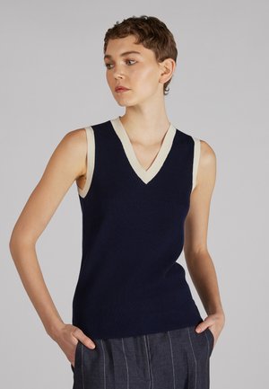 Slowear ZANONE - Top - blue silver