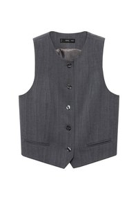 Mango Strukirani kaput - grey