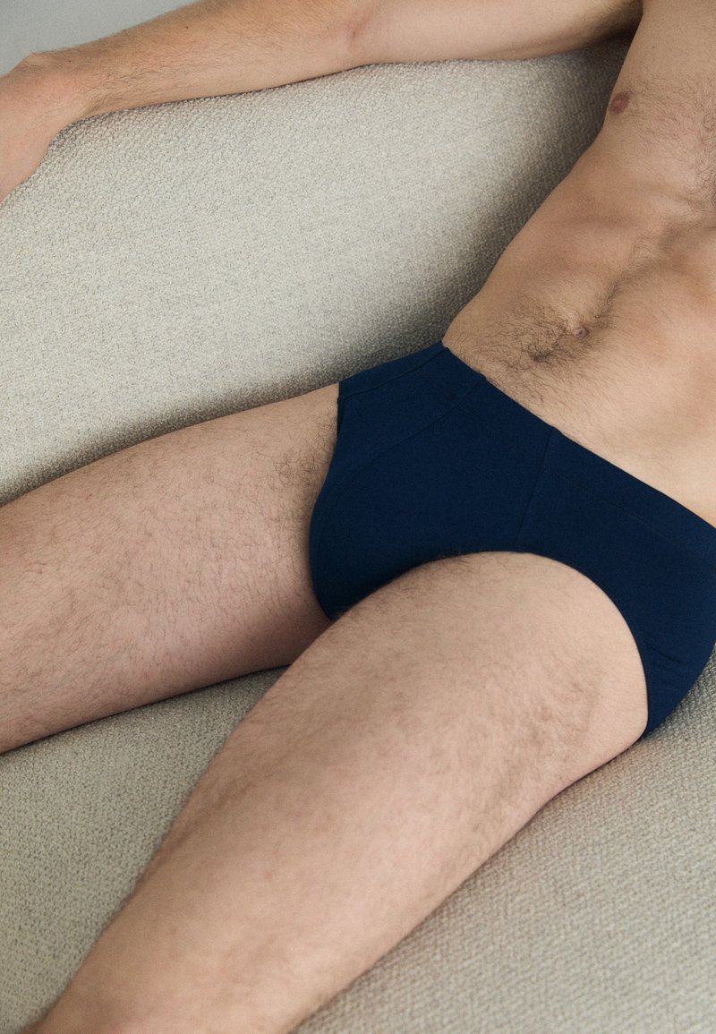 Schiesser - 3PACK  SUPERMINI  ESSENTIALS - Briefs - dunkelblau, Förstora