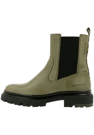 Bottines - olive