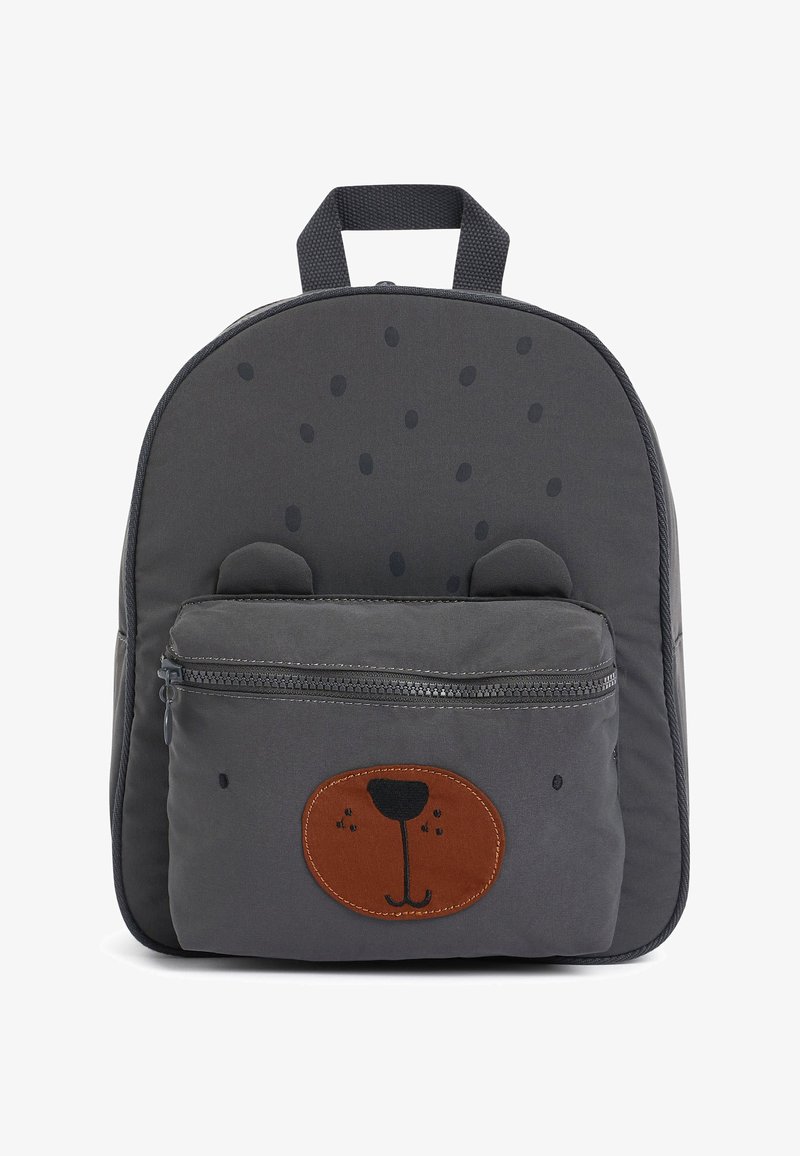 Next BACKPACK - Tagesrucksack - charcoal grey bear/grau - Zalando.ch