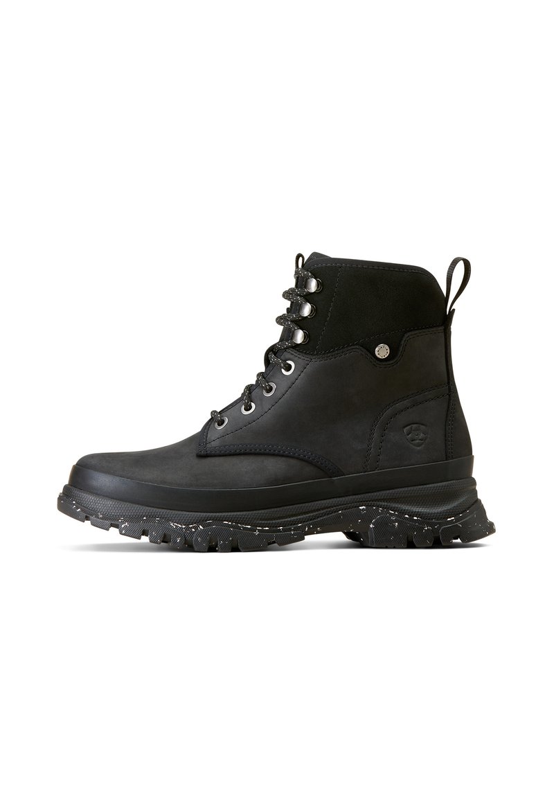 Ariat COUNTRY  MORESBY WATERPROOF - Bottines à lacets - oily distressed black