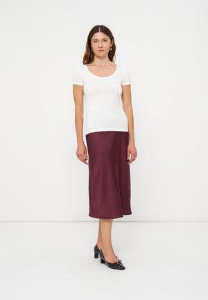 Anna Field, 2 PACK - Základné tričko - off-white/bordeaux
