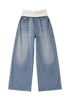 Project Blue, FOLDED RIB WIDE - Wide Leg - fresh blue