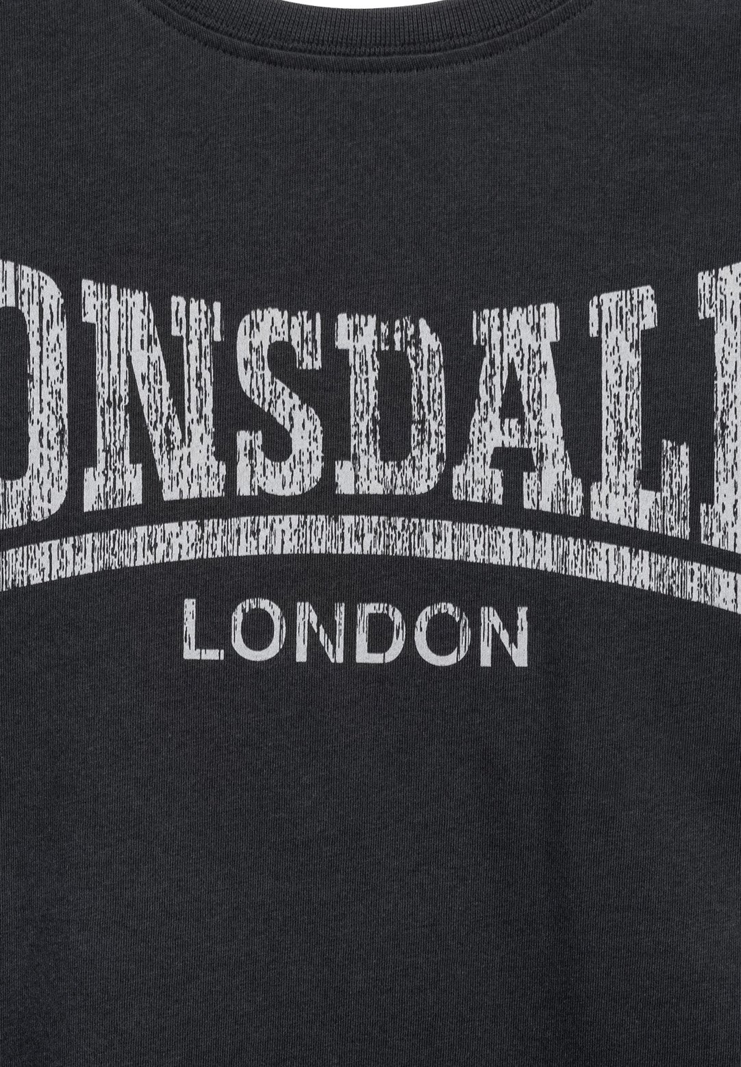 Lonsdale NORMALE PASSFORM LOGO KAI - Print T-shirt - black