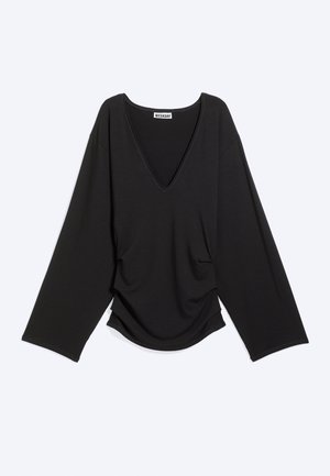 Weekday, SUSIE - T-shirt à manches longues - black