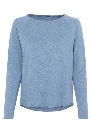 Langærmet T-shirt - blue-grey