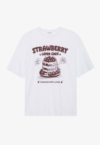 T-shirt estampada - white