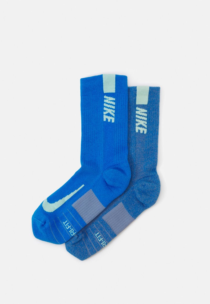 Nike Performance UNISEX 2 PACK - Șosete sport - blue/green
