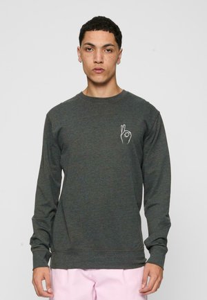 EASY SIGN CREWNECK - Sweatshirt - charcoal