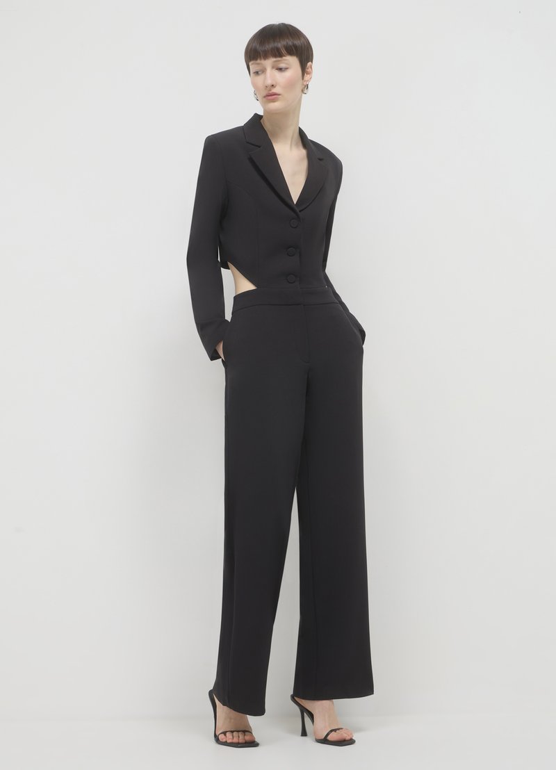 Calliope CUT OUT - Tuta jumpsuit - ultrablack