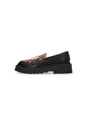 RUMI - Scarpe senza lacci - black/leopard