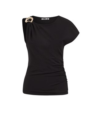 WE Fashion, T-shirt imprimé - black