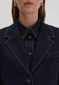 someday. NIARA - Giacca di jeans - dark rinsed blue