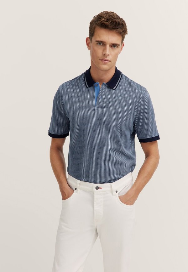 Poloshirt - blaugrau