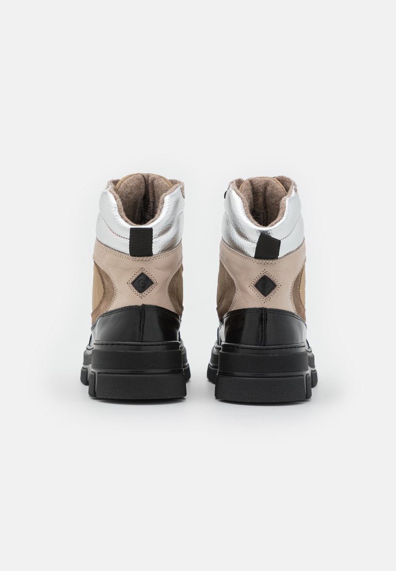 GANT MONTHIKE - Plateaustiefelette - taupe/black/taupe - Zalando.de