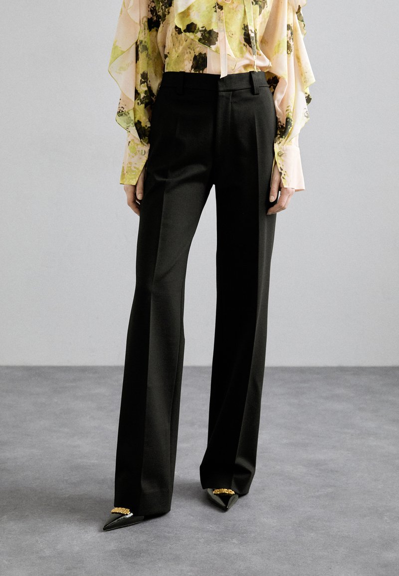 Victoria Beckham TAILORED STRAIGHT LEG TROUSER - Pantalon classique - black