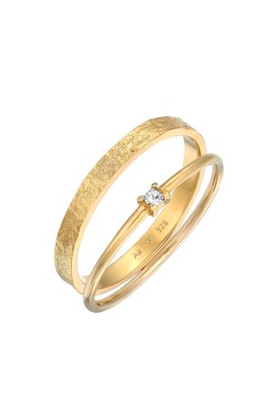 SPARKLING STACK - MIT KRISTALLEN VON SWAROVSKI® - Ring - gold-coloured