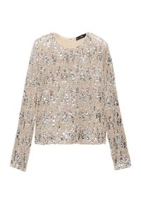Mango Bluza - silver-coloured