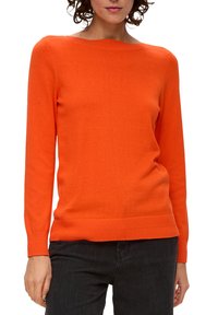s.Oliver Strickpullover - orange