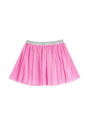 PLEATED  - Minirock - pink