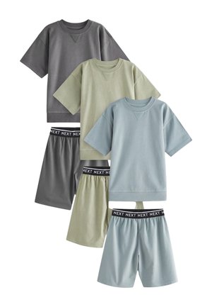 Next, 3 PACK  - REGULAR FIT - Pyžamová súprava - sage green