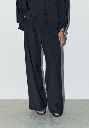 Tygbyxor - dark blue