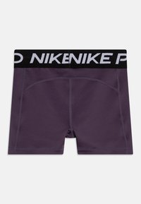 Nike Performance PRO UNISEX - Leggings - dark raisin/white