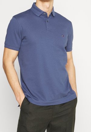 Poloshirt - stone blue denim