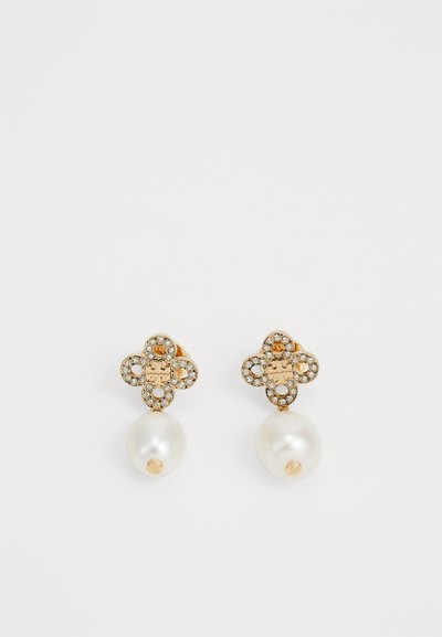 Tory Burch KIRA CLOVER DROP EARRING - Korvakorut - gold-coloured