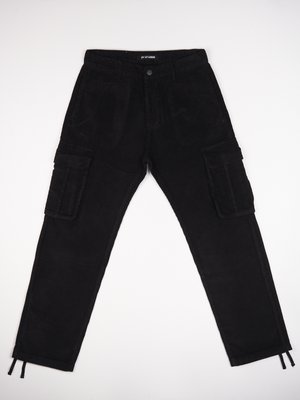 LUKI PANTS - Cargobroek - black