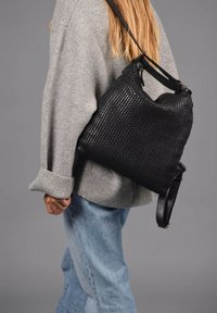 The Bagging Co KNITTED - Rugzak - black