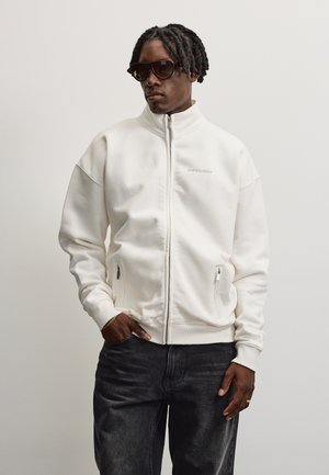 Pegador, LOGO OVERSIZED SWEAT TRACK JACKET - Zip-up sweatshirt - weiß