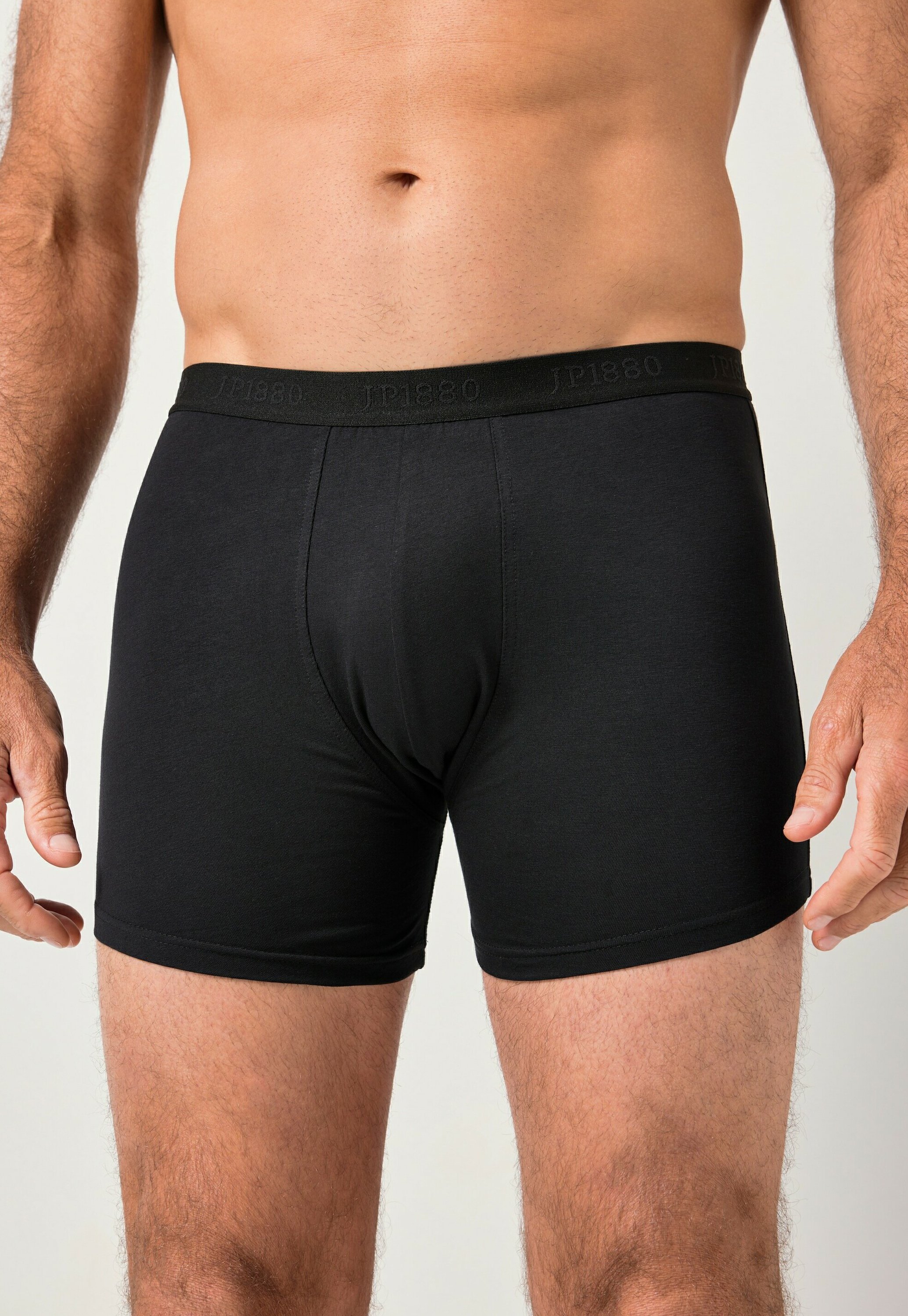 JP1880 MID FLEXNAMIC LOUNGEWEAR 2-PACK - Boxer aderenti - black