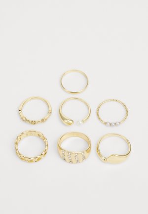 PCFAWN 7-PACK - Ring - gold-coloured