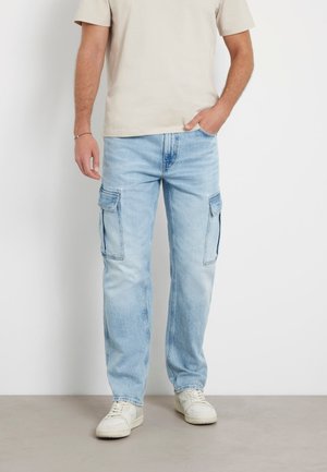Guess MID WAIST  - Jean droit - blau