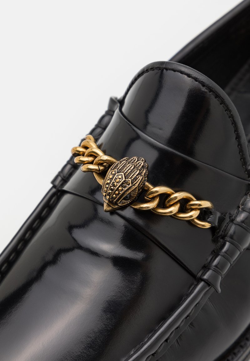Kurt Geiger London VINCENT CHAIN - Mocasines - black/negro Zalando.es
