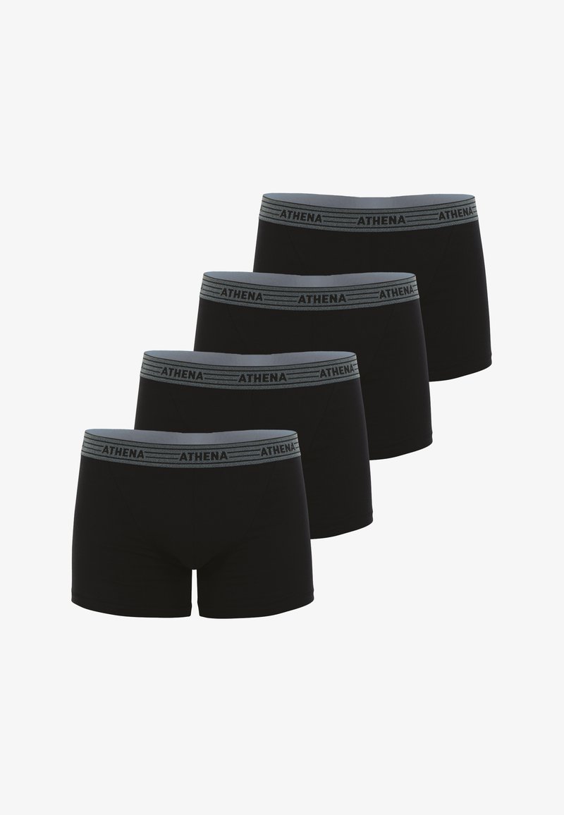 Athena LOT DE 4 PACK - Boxers - noir noir noir noir