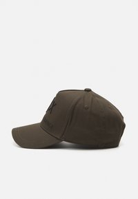 Armani Exchange BASEBALL UNISEX - Kapa - black olive/black