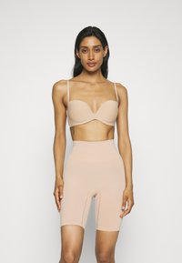 Lindex GIRDLE BIKER SEAMLESS - Sukkahousut - beige