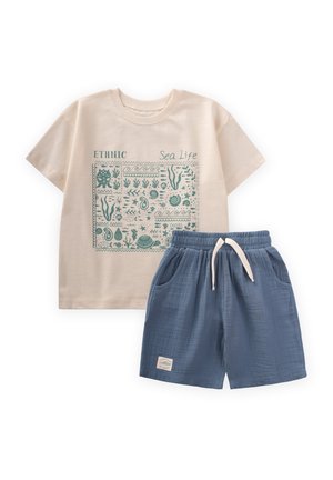 ETHNIC SET - Dresside alumine osa - off white