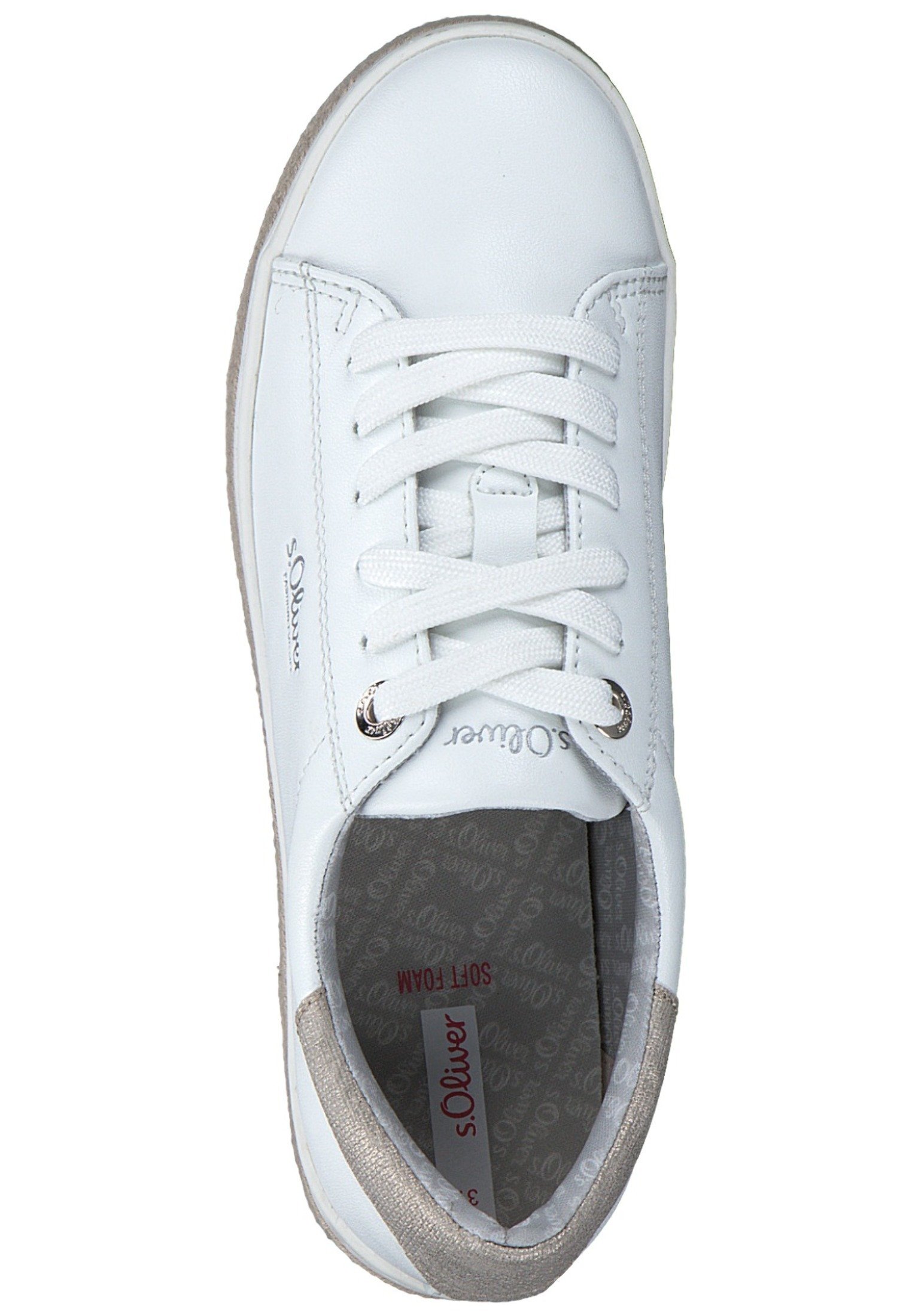 s oliver white trainers
