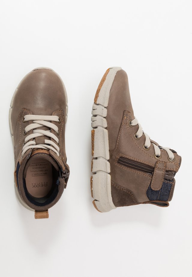 FLEXYPER BOY - Bottines à lacets - coffee