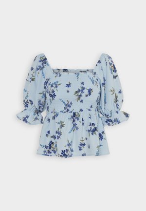 Vero Moda VMLUCA SMOCK - Blouse - skyway