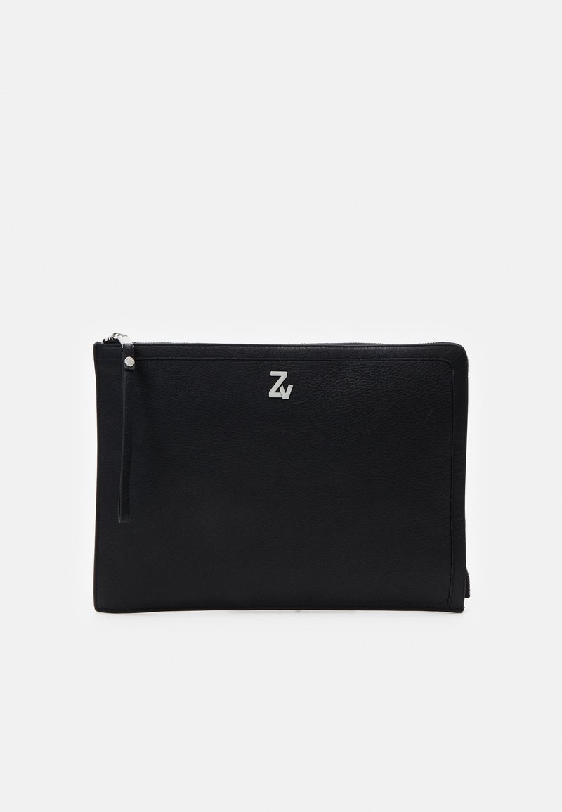 Zadig & Voltaire INITIALE JOHN GRAINED UNISEX - Borsa porta PC - noir
