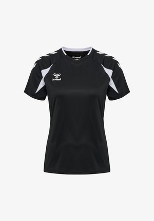 Hummel, CORE 2.0 - Тениска с щампа - black white